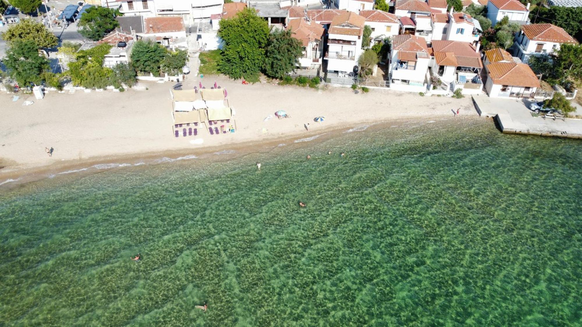 Beachfront Apartment Thassos Skála Kallirákhis Exterior foto